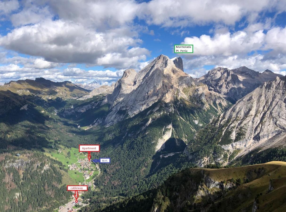 A Un Passo Dagli Impianti - Penia Di Canazei Bagian luar foto